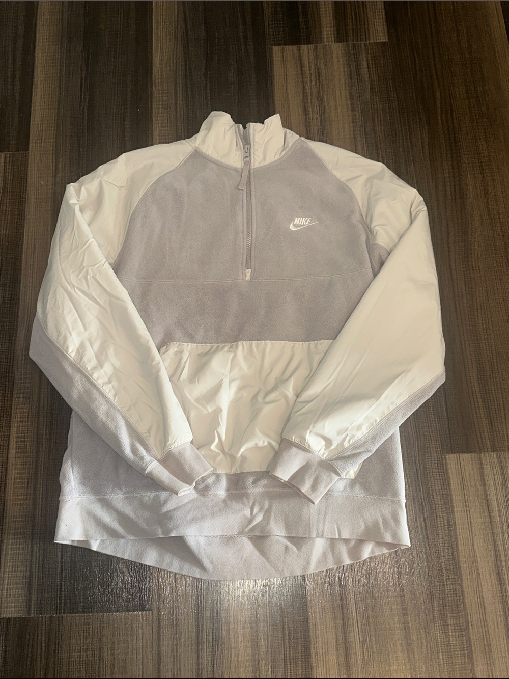 Nike Men’s 1/2 Zip Colorblock Embroidered Logo Jacket